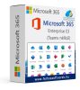 Microsoft 365 E3 - Teams nélkül (havi előfizetés havi hűséggel)