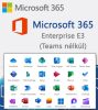 Microsoft 365 E3 - Teams nélkül (éves előfizetés éves hűséggel)